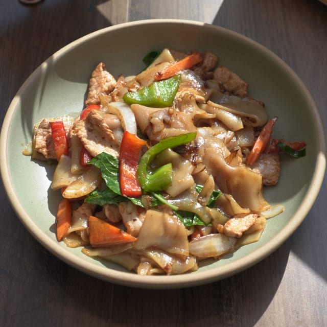 Drunken Noodles.