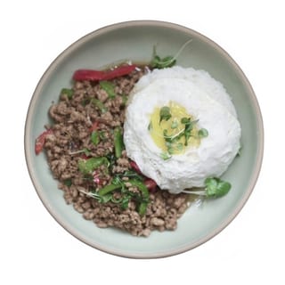 O.G.Kaphrao(Thai Basil)Over Rice