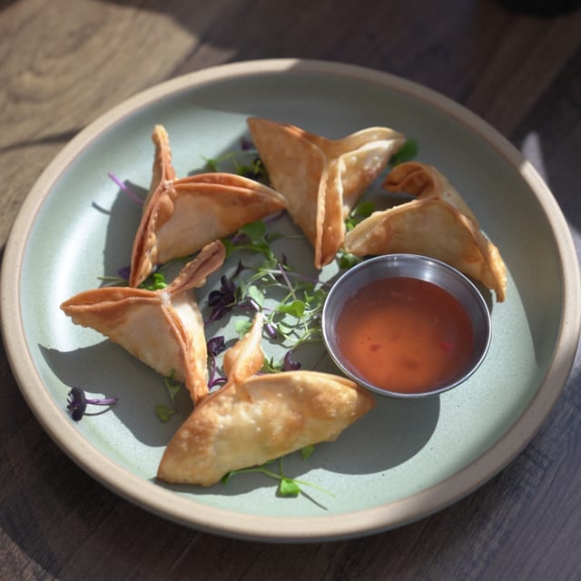 Crab Rangoon.